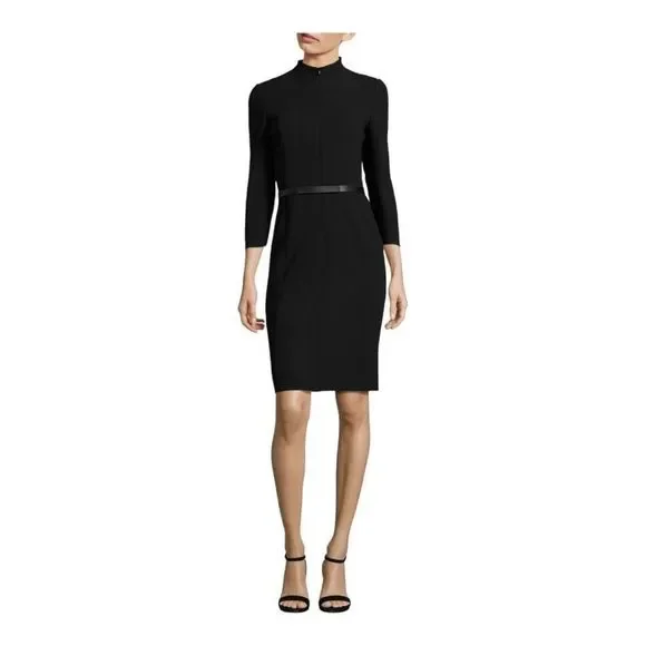Akris Belted Sheath Dress Size 6 NWT ** no belt